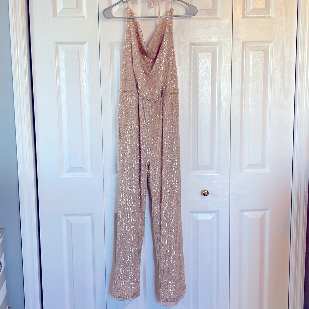 Sequin jumpsuit